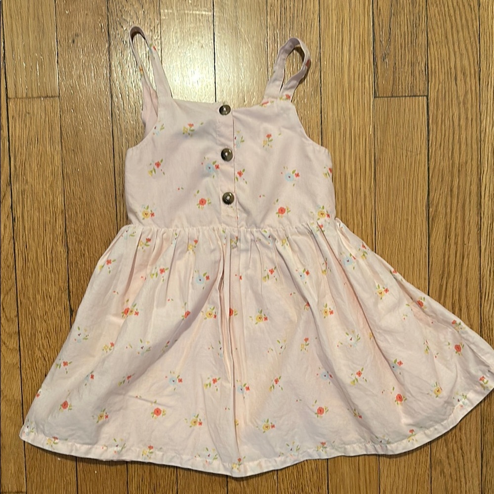 The Sweetest Cat & Jack Pink Buttoned Sundress